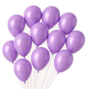 GLOBOLANDIA GLOBOS PERLADOS 12" LILA x 25u
